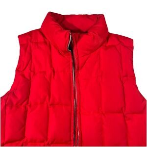 VTG Gap Men's Down Filled Puffer Vest Size Medium Retro Colors